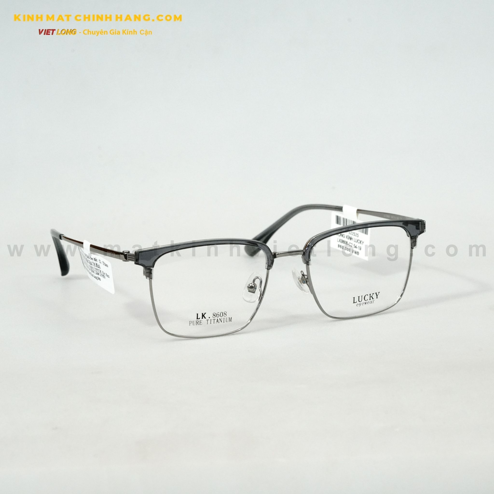  GỌNG KÍNH LUCKY LK8608-C2 54-19 