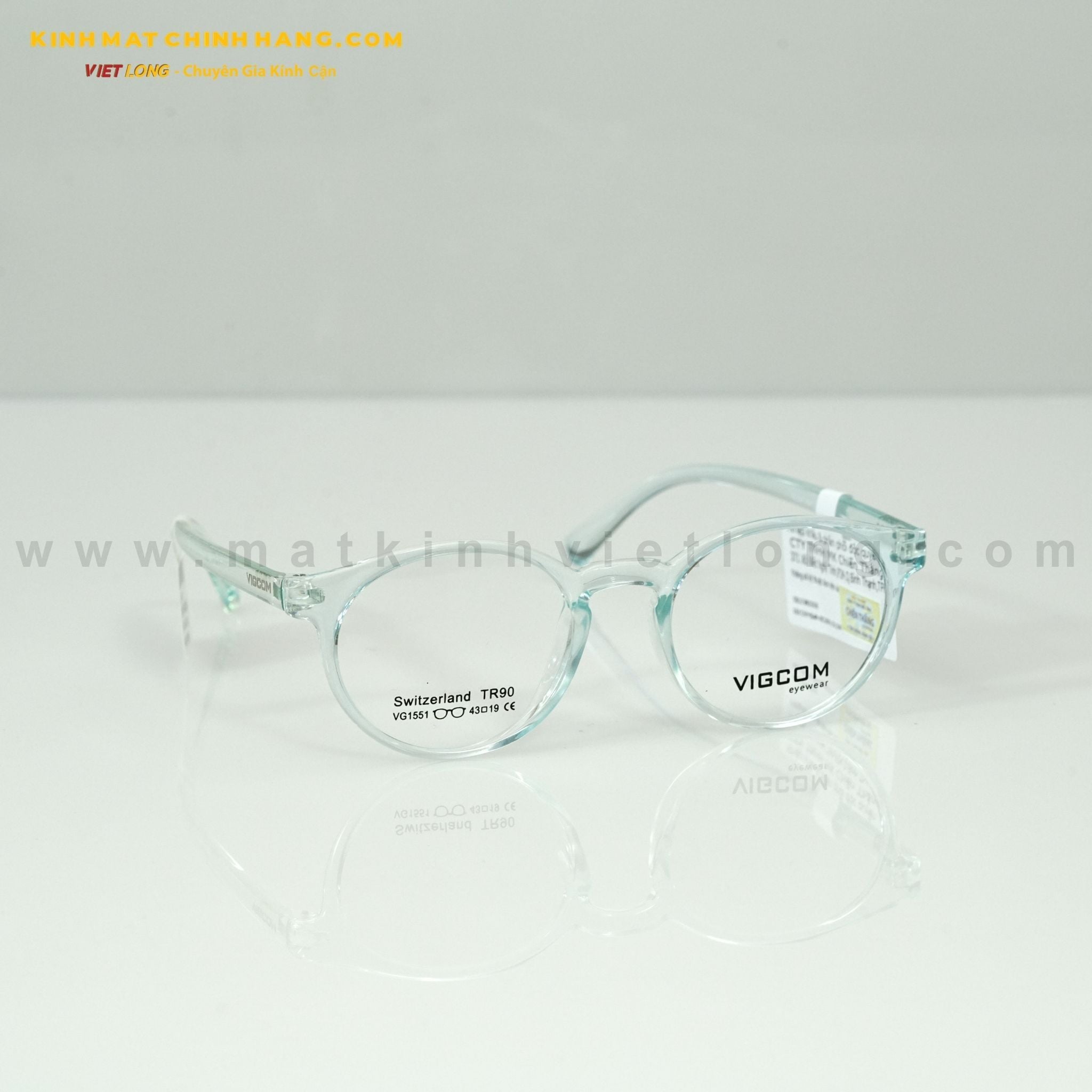  GỌNG KÍNH VIGCOM VG1551-K9 43-19 