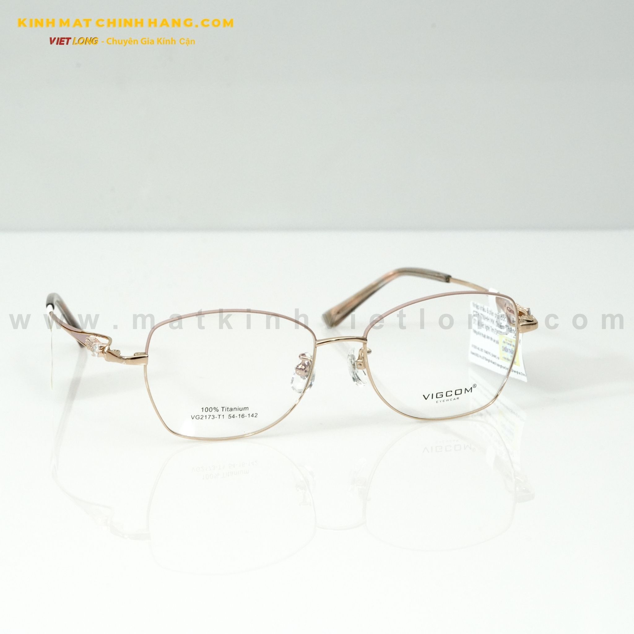  GỌNG KÍNH VIGCOM VG2173-T1 54-16 