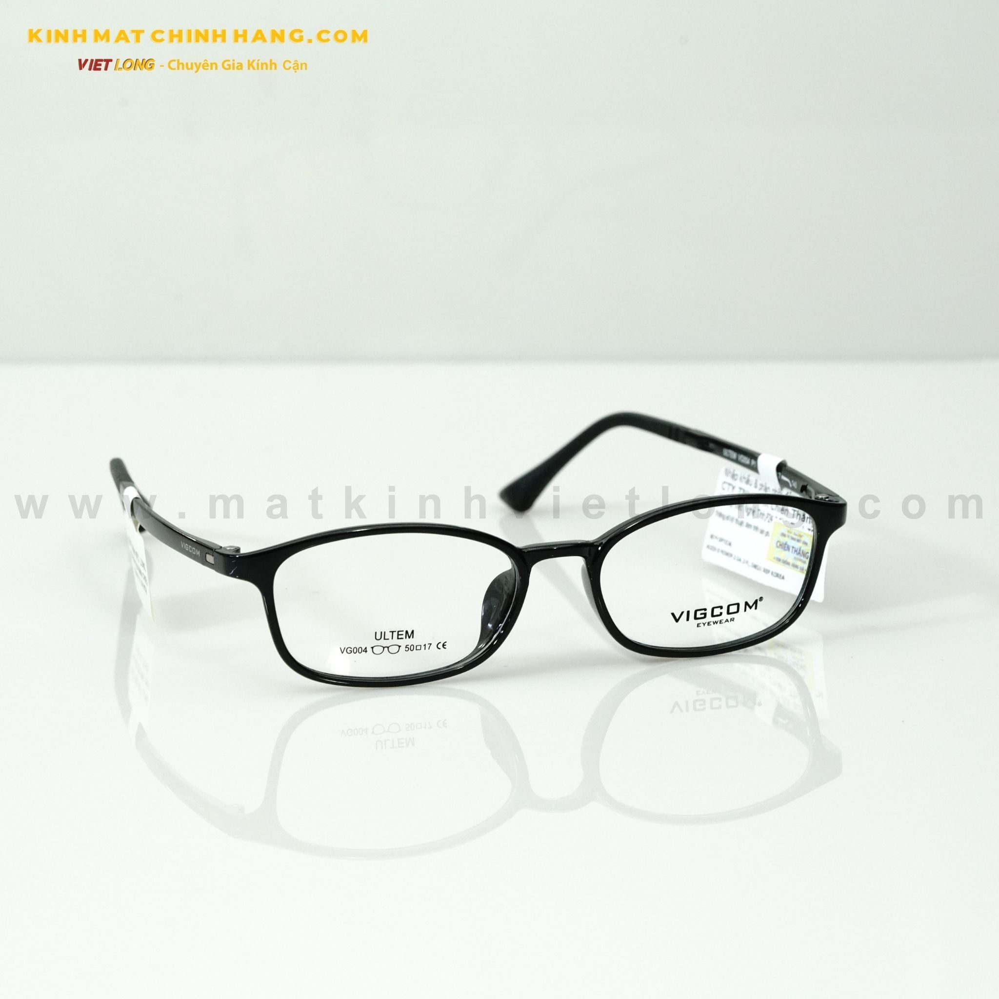  GỌNG KÍNH VIGCOM VG004-P1 50-17 