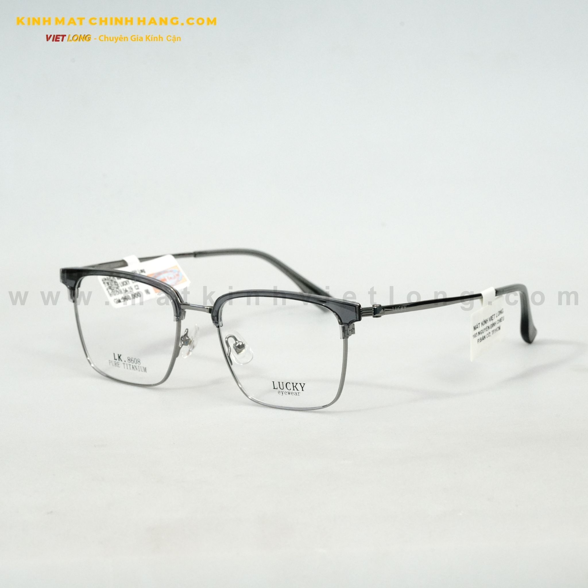  GỌNG KÍNH LUCKY LK8608-C2 54-19 