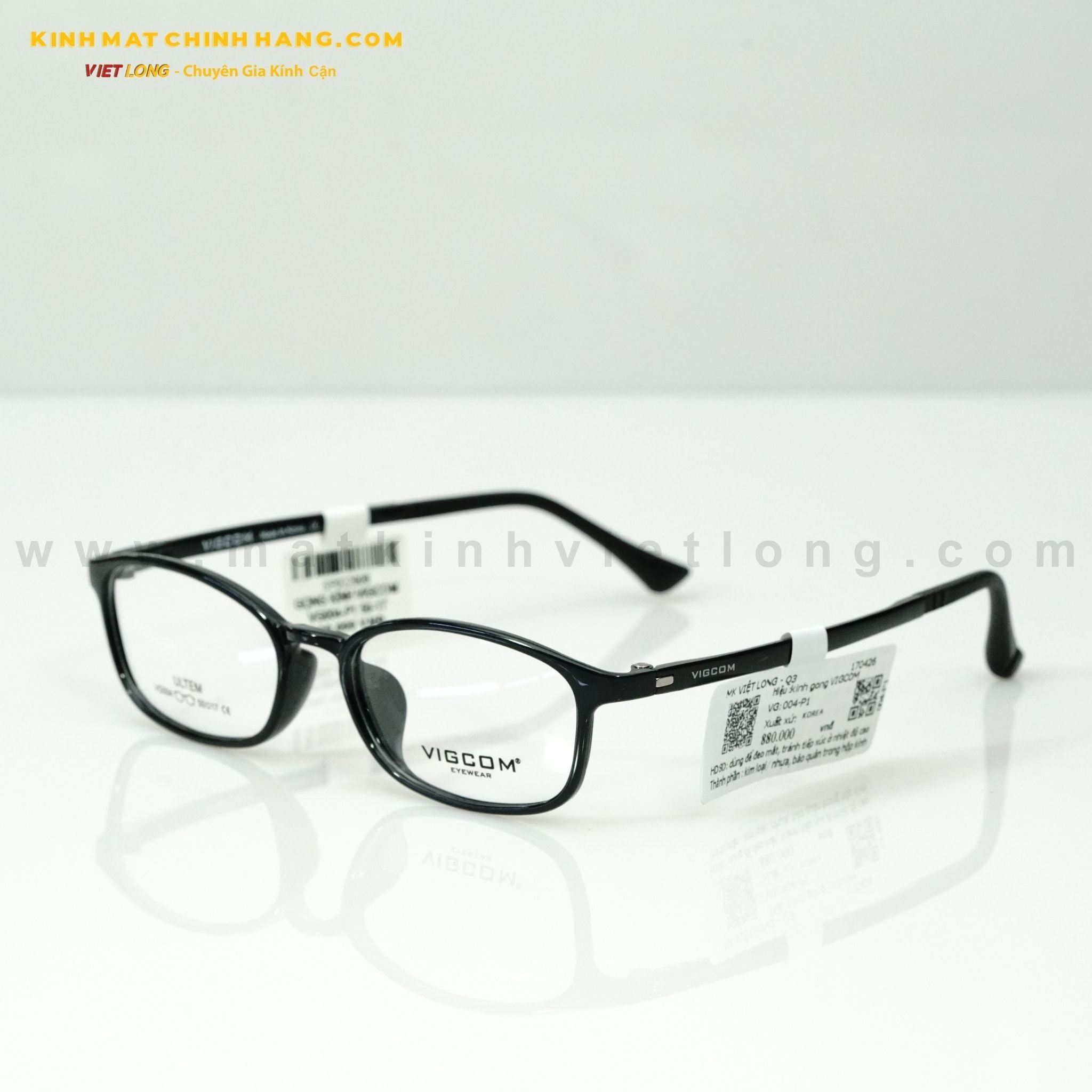  GỌNG KÍNH VIGCOM VG004-P1 50-17 