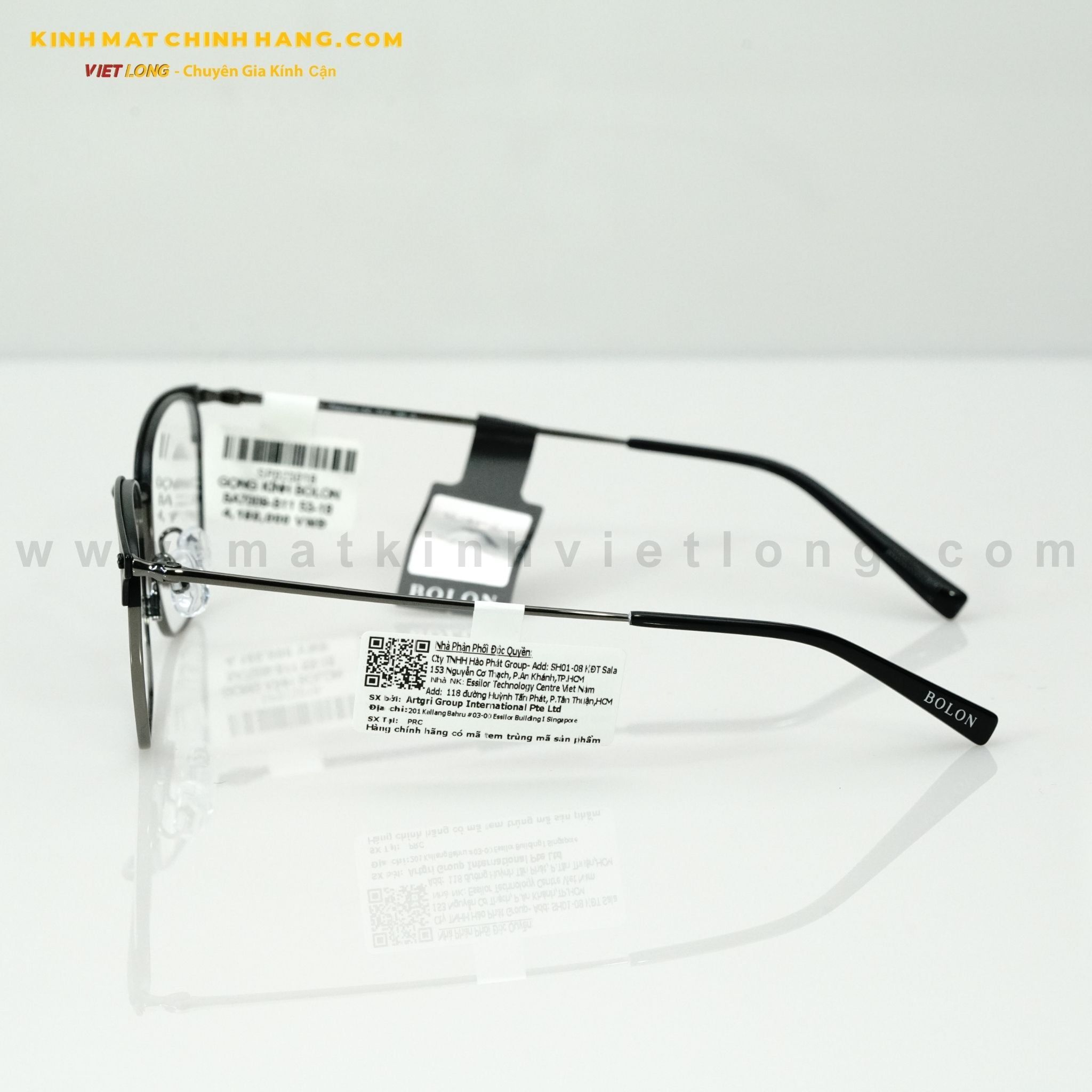  GỌNG KÍNH BOLON BA7009-B11 53-18 