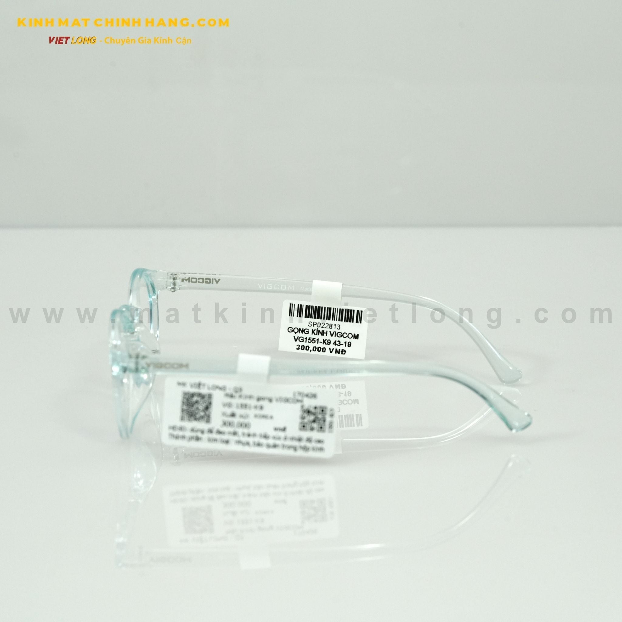  GỌNG KÍNH VIGCOM VG1551-K9 43-19 
