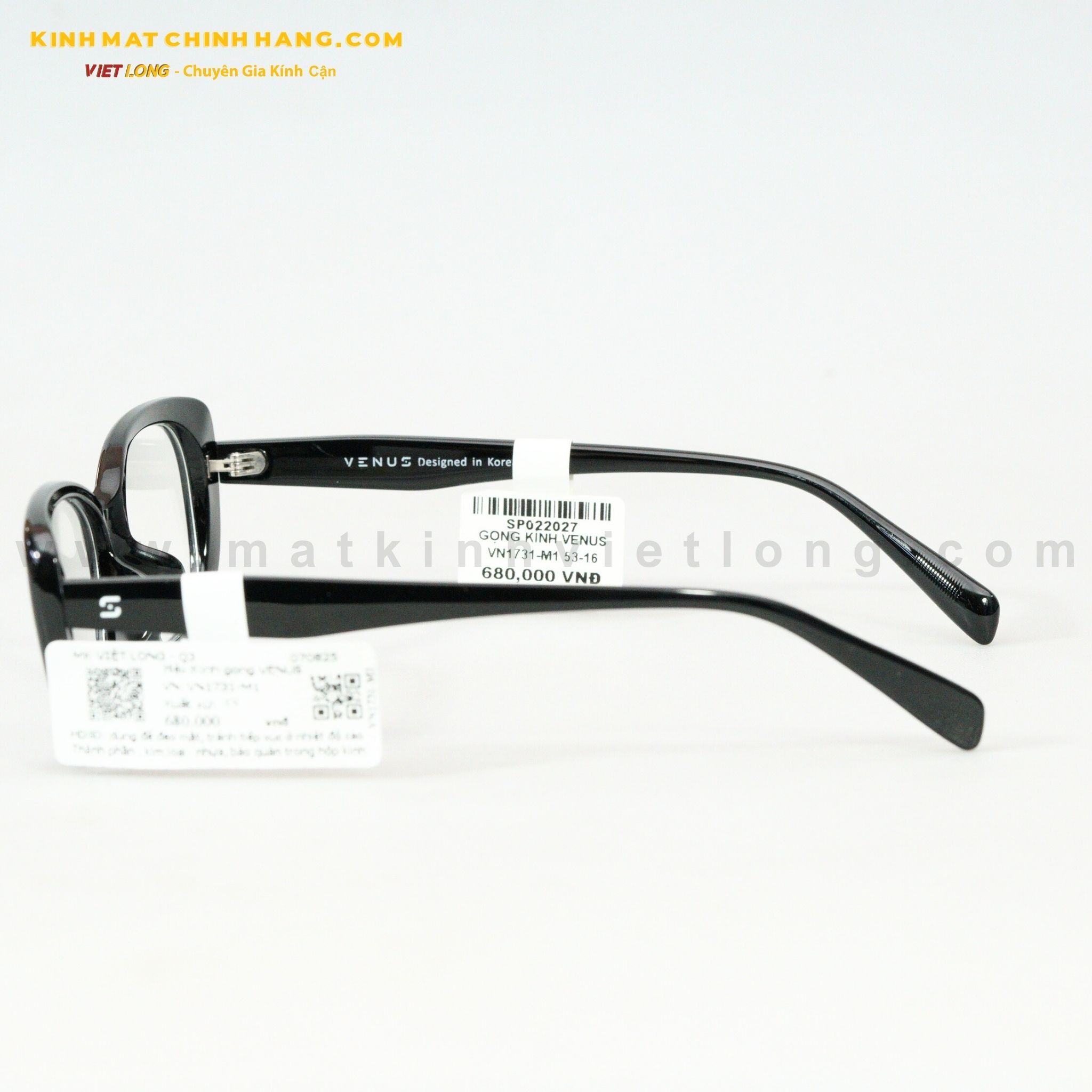  GỌNG KÍNH VENUS VN1731-M1 53-16 