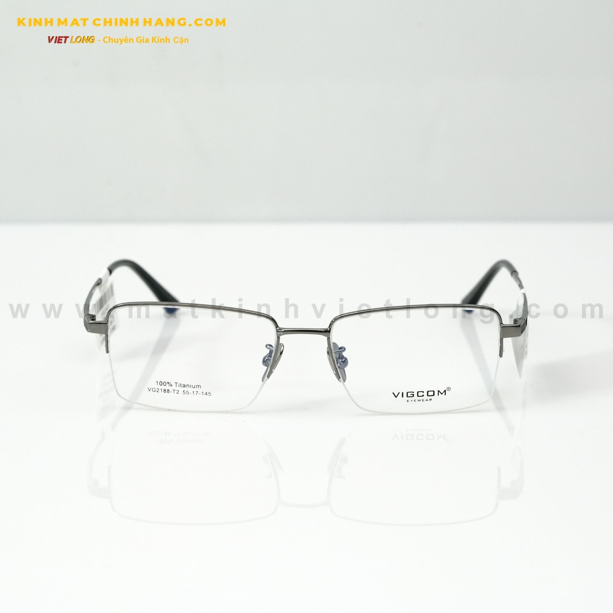  GỌNG KÍNH VIGCOM VG2188-T2 55-17 