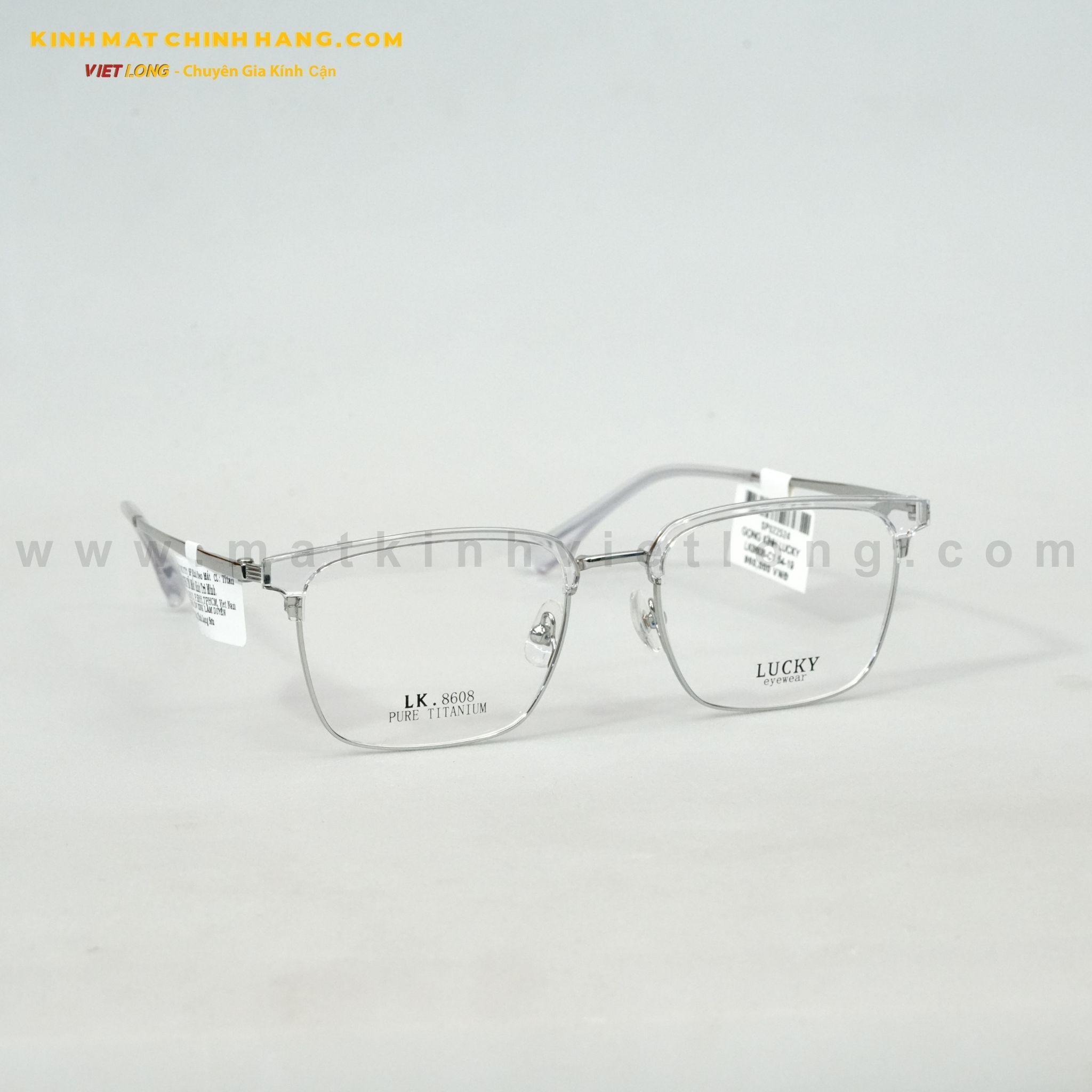  GỌNG KÍNH LUCKY LK8608-C1 54-19 