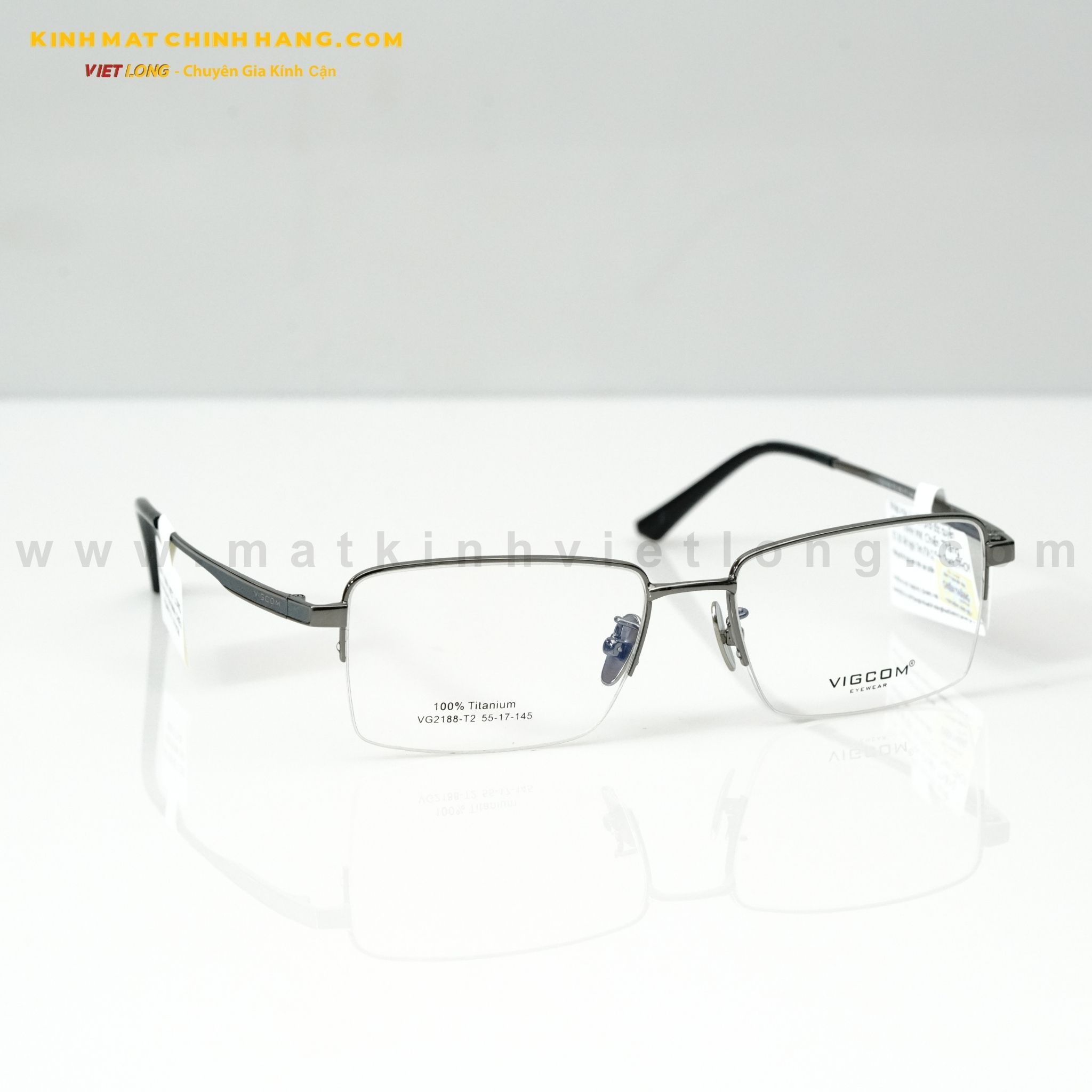  GỌNG KÍNH VIGCOM VG2188-T2 55-17 