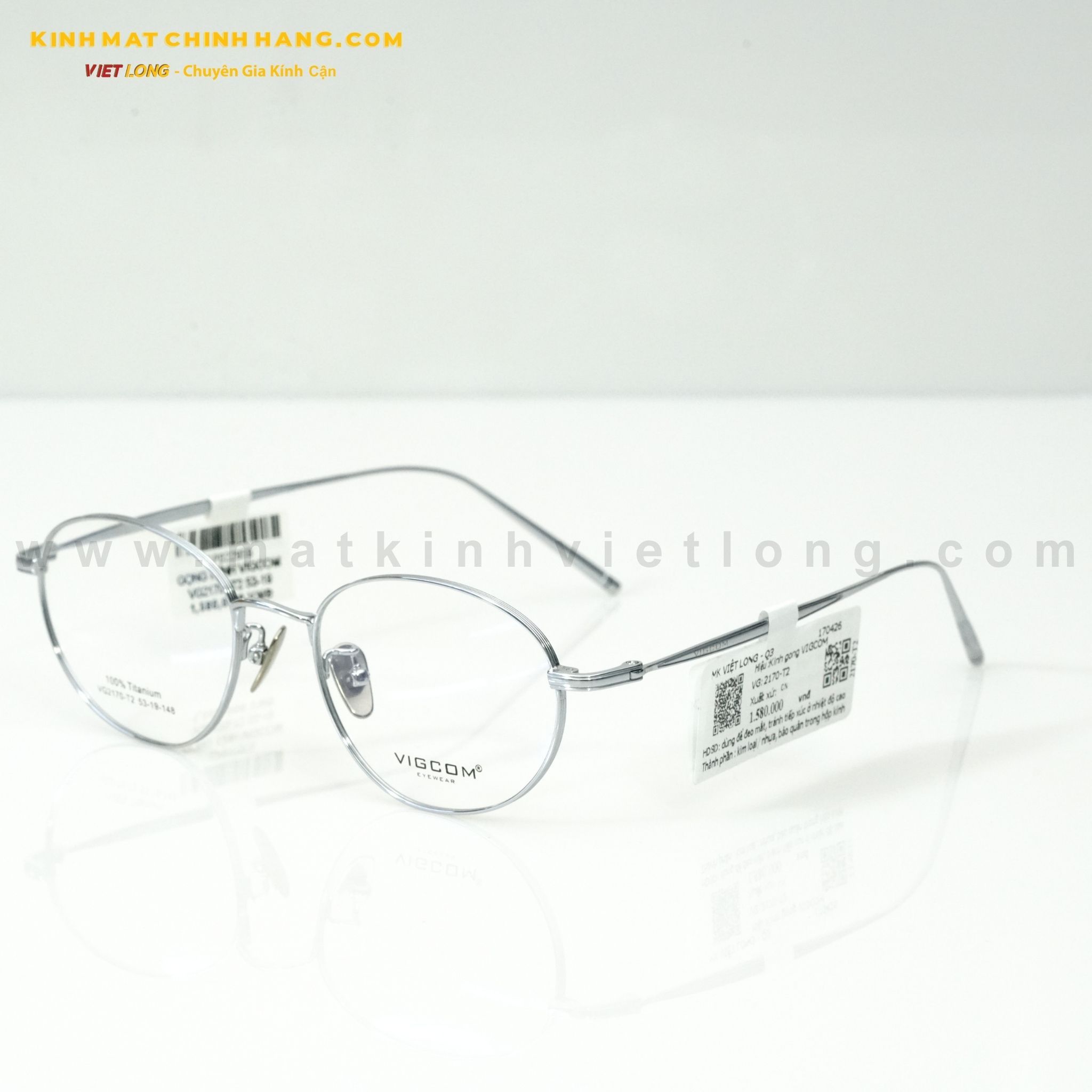  GỌNG KÍNH VIGCOM VG2170-T2 53-19 