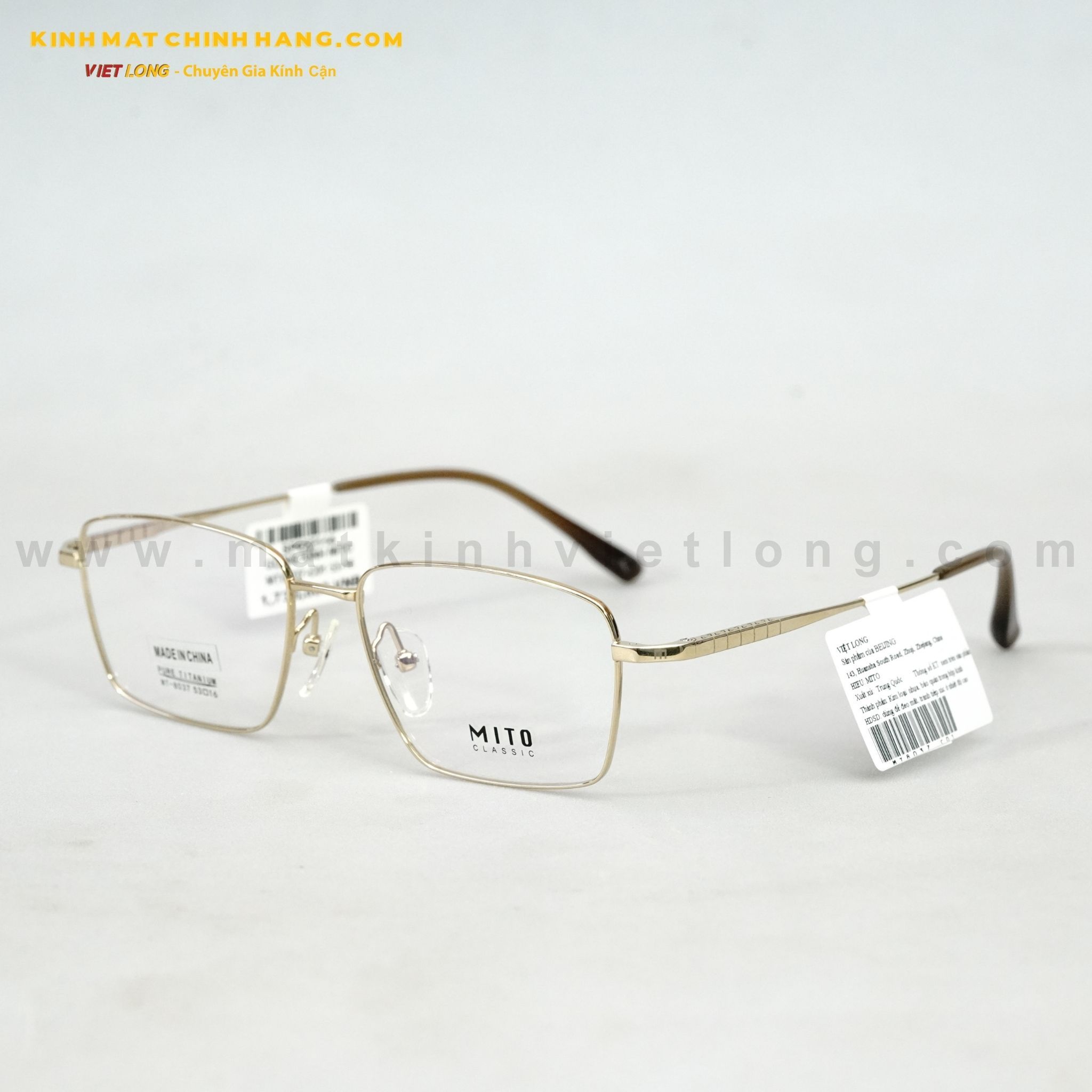  GỌNG KÍNH MITO MT8037-C01 53-16 