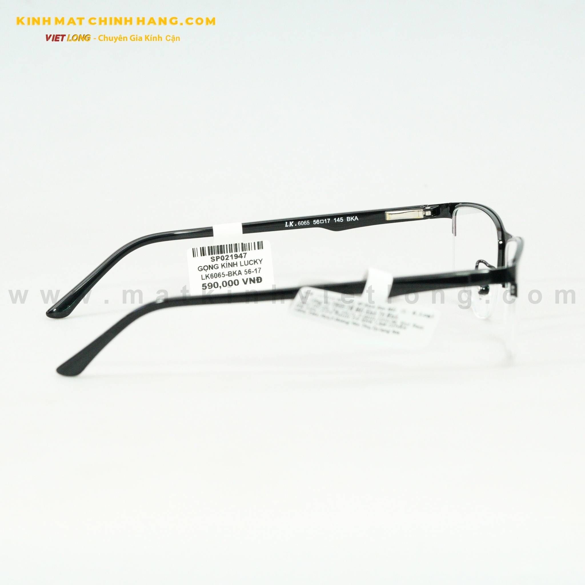  GỌNG KÍNH LUCKY LK6065-BKA 56-17 