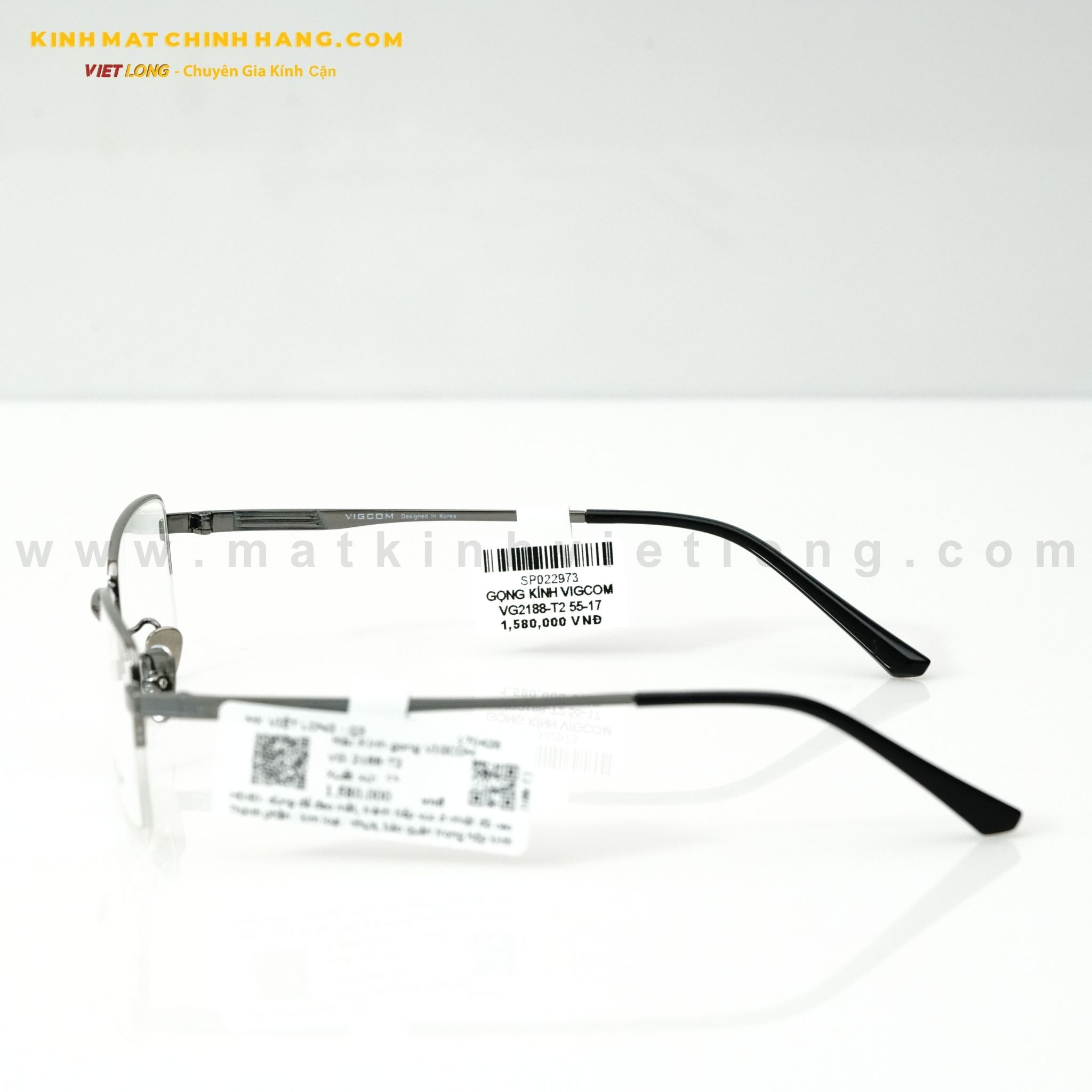  GỌNG KÍNH VIGCOM VG2188-T2 55-17 