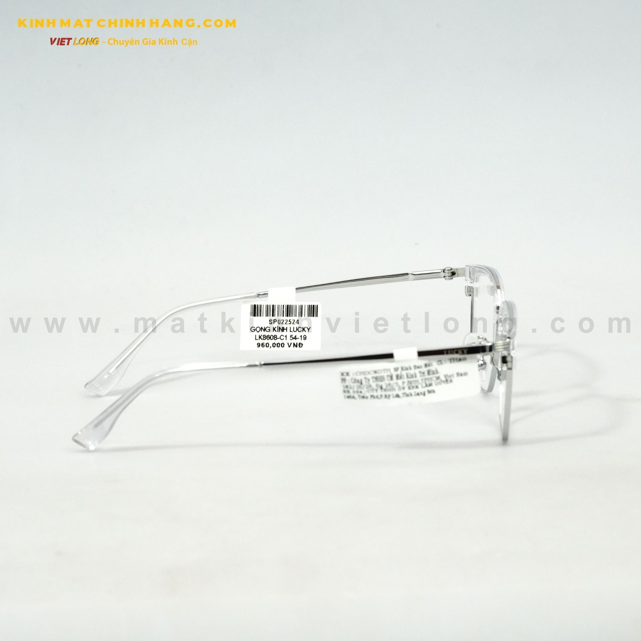  GỌNG KÍNH LUCKY LK8608-C1 54-19 