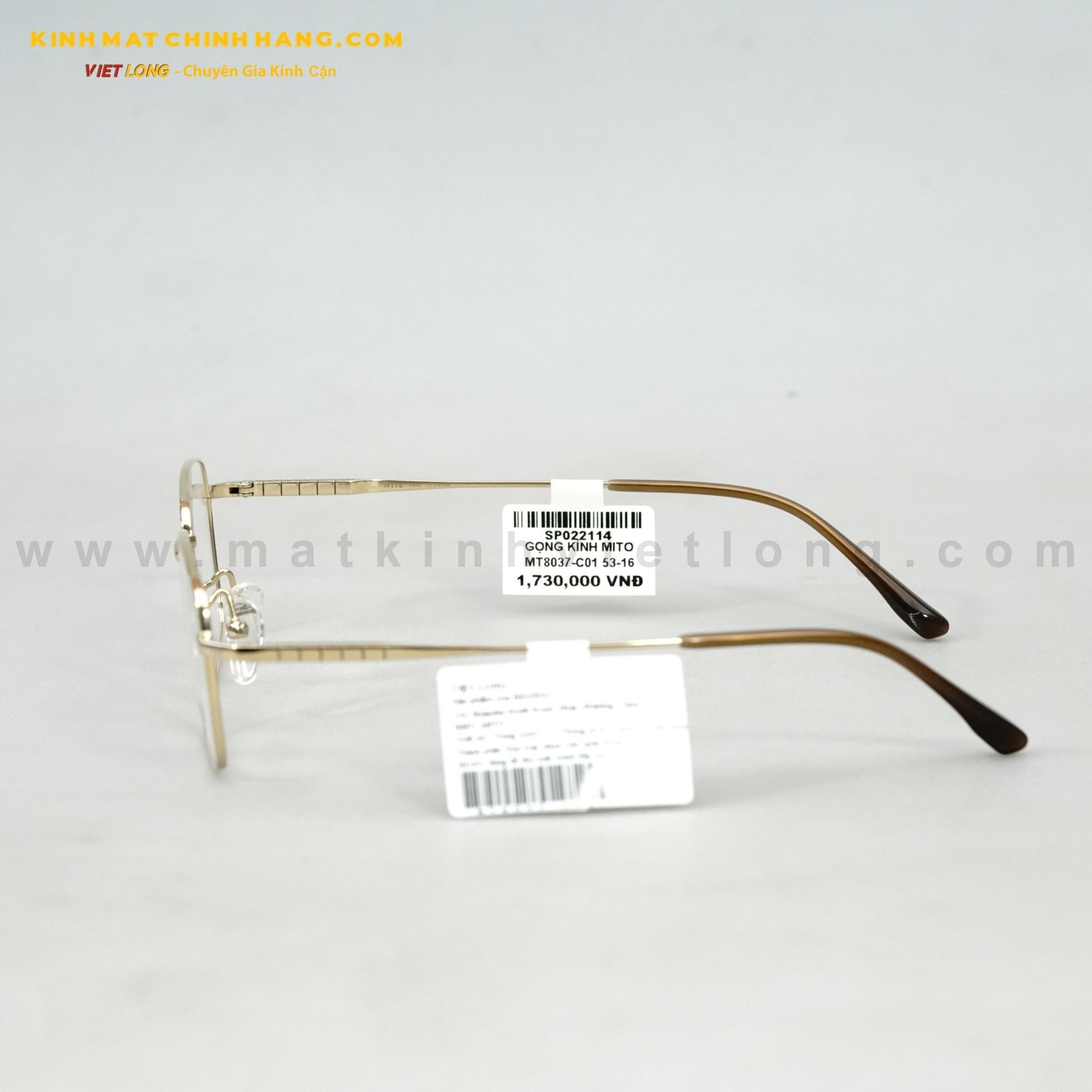  GỌNG KÍNH MITO MT8037-C01 53-16 