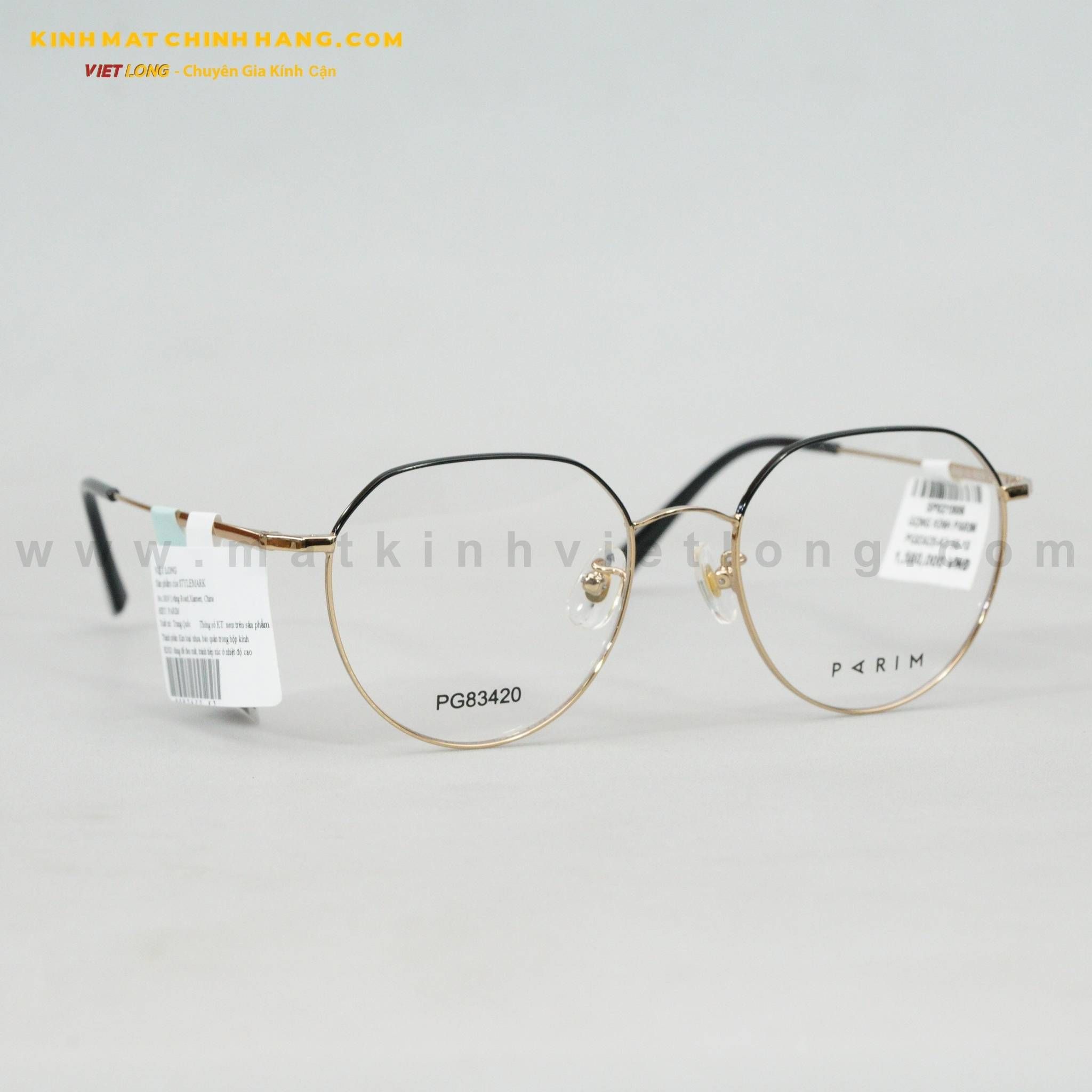 GỌNG KÍNH PARIM PG83420-K3 50-18 