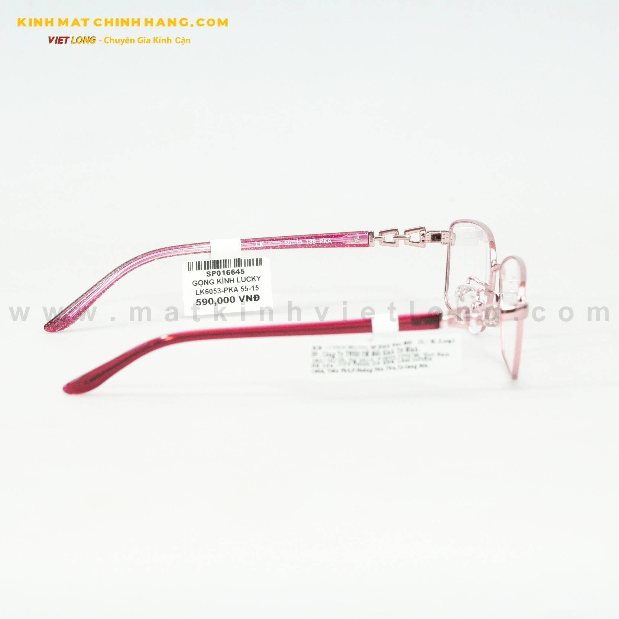  GỌNG KÍNH LUCKY LK6053-PKA 55-15 