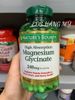Viên Uống Nature's Bounty High Absorption Magnesium Glycinate 240 mg