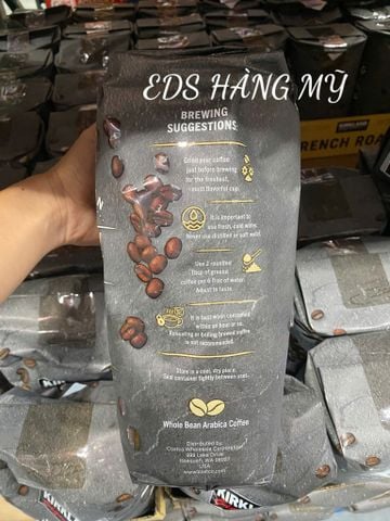  CÀ PHÊ HẠT KIRKLAND SIGNATURE WHOLE BEAN FRENCH ROAST COFFEE 