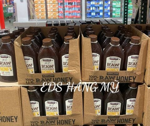  Mật ong Kirkland Raw Unfiltered Honey 