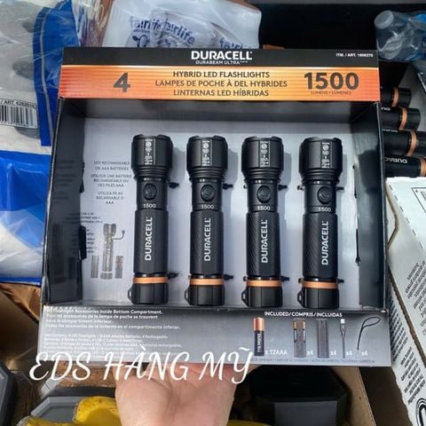  Đèn Pin Duracell Durabeam Ultra Hybrid LED Flashlight 1500 Lumens 