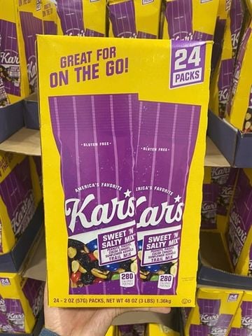  HẠT TỔNG HỢP & SÔ-CÔ-LA KAR'S TRAIL MIX – SWEET’N SALTY 