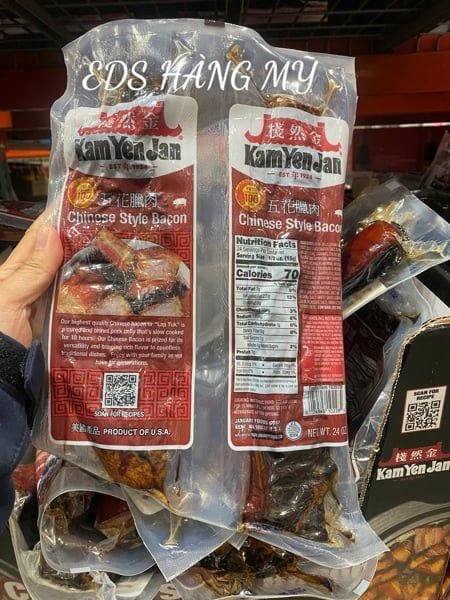 BA CHỈ HEO XÔNG KHÓI KAM YEN JAN