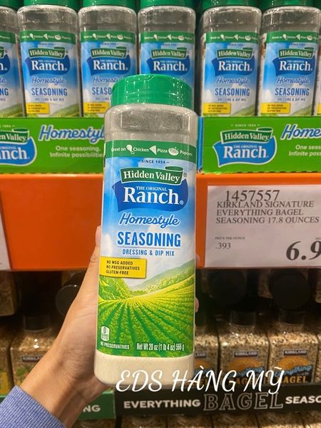 Bột Gia Vị Ranch Đa Năng Hidden Valley Ranch Homestyle Seasoning