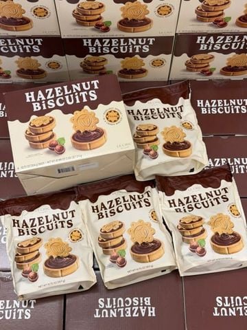 Bánh Nhân Hạt Phỉ Socola Hazelnut Biscuits 