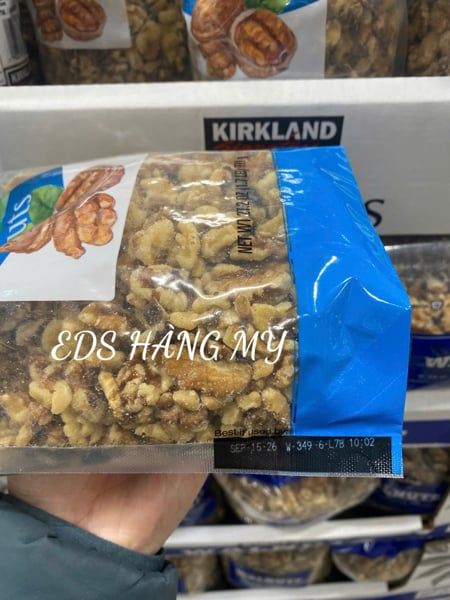 Hạt Óc Chó Mỹ Hữu Cơ Kirkland – Organic Walnuts from California