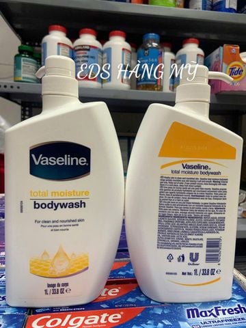  SỮA TẮM DƯỠNG ẨM VASELINE TOTAL MOISTURE BODYWASH 