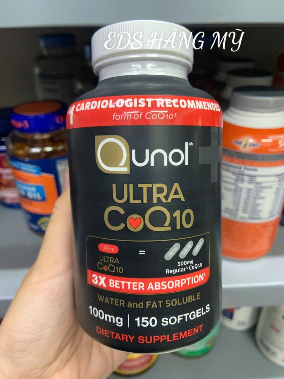 Viên uống hỗ tim mạch Qunol CoQ10
