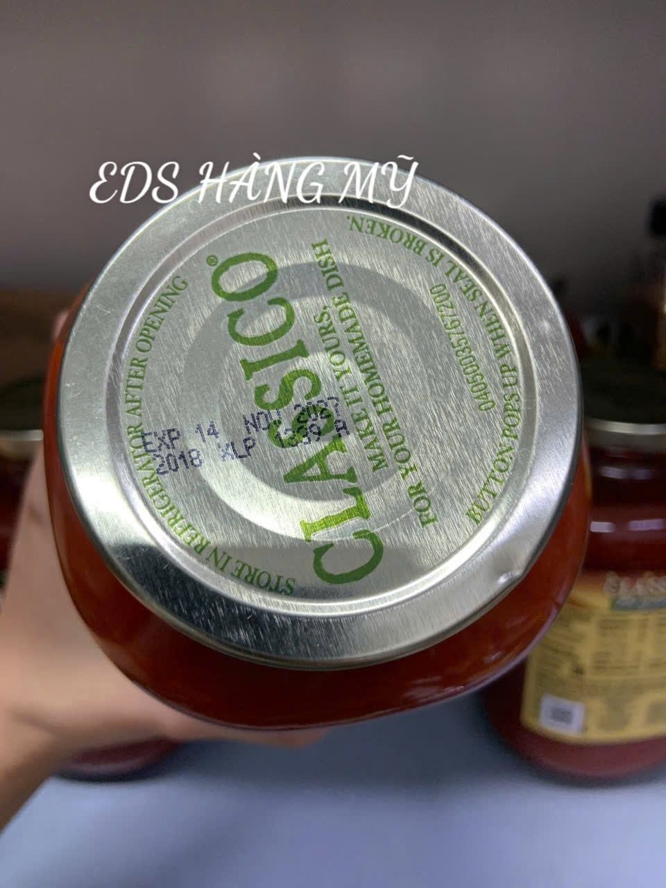 SỐT CÀ CHUA CLASSICO ORGANIC – TOMATO, HERBS & SPICES