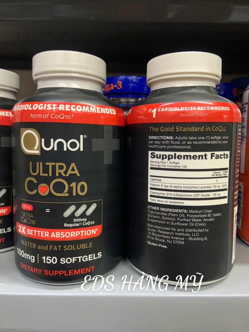 Viên uống hỗ tim mạch Qunol CoQ10