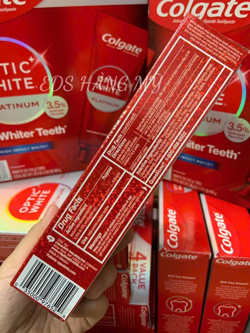 Kem đánh răng Colgate Optic White