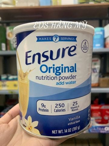  Sữa Ensure Mỹ Original Nutrition Powder 400gram 