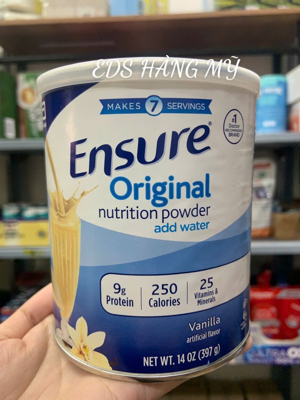 Sữa Ensure Mỹ Original Nutrition Powder