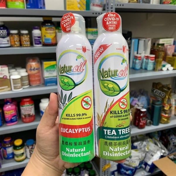 Xịt diệt khuẩn Eagle Natur Oil Eucalyptus Disinfectant