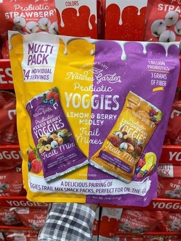  Hạt Nature's Garden Probiotic Yoggies Trail Mixes 