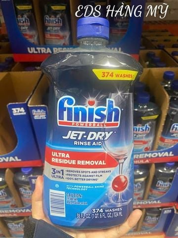  NƯỚC LÀM BÓNG FINISH JET-DRY RINSE AID 