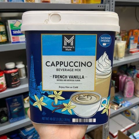  Bột cà phê sữa Member’s Mark French Vanilla Cappucino 