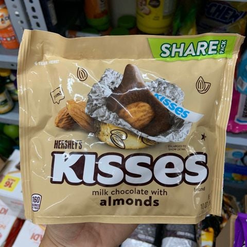  Chocolate Hershey's Kisses bịch 283gr 