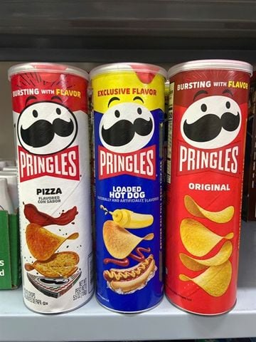 Bánh snack khoai tây Pringles 