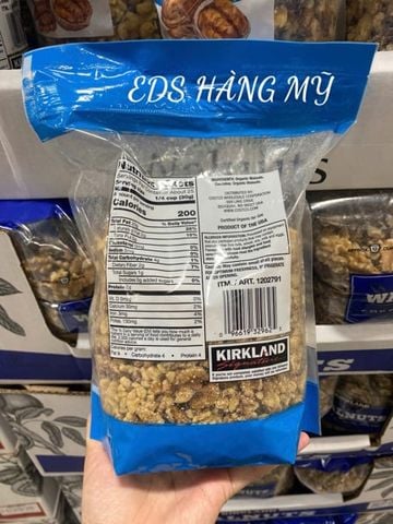  Hạt Óc Chó Mỹ Hữu Cơ Kirkland – Organic Walnuts from California 