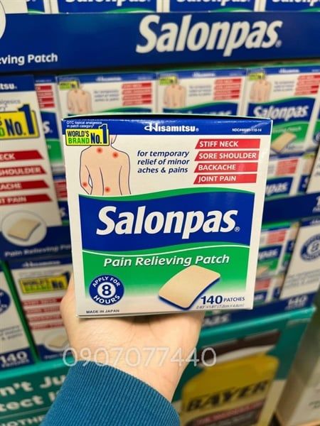 Cao dán Salonpas của Mỹ