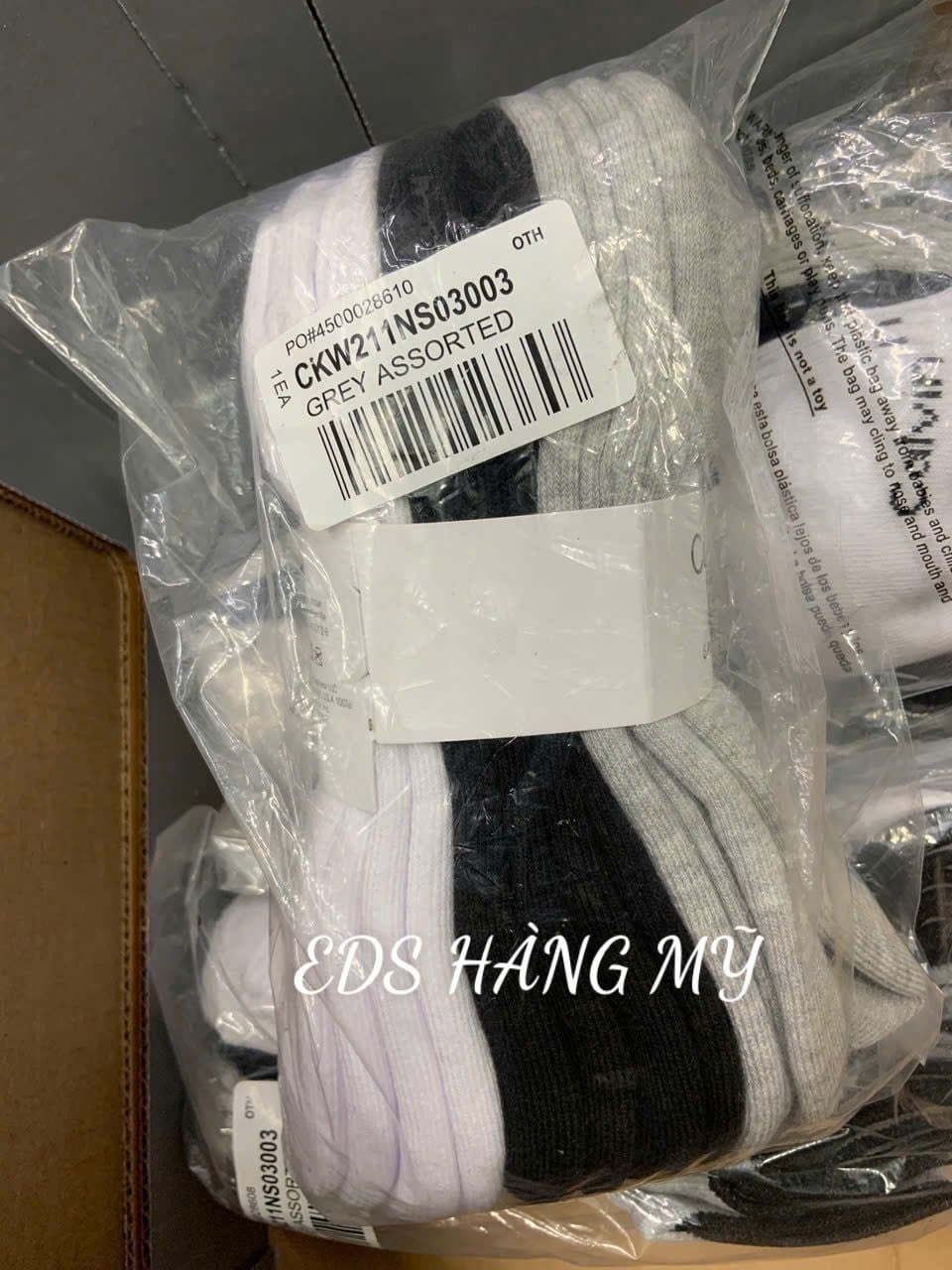 Set 6 đôi vớ Calvin Klein