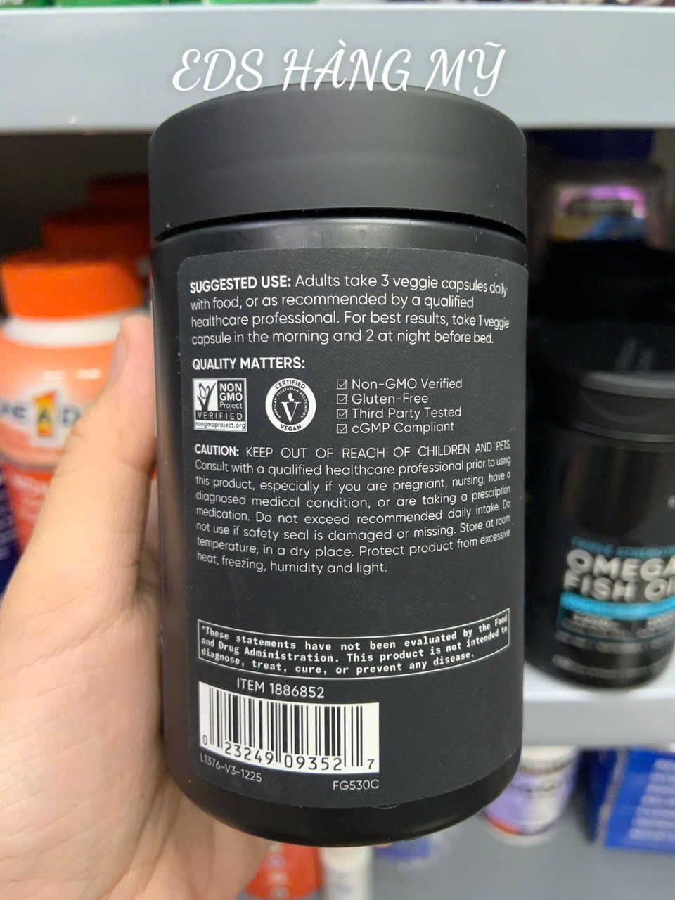 Viên Uống Sports Research Magtein® Magnesium L-Threonate