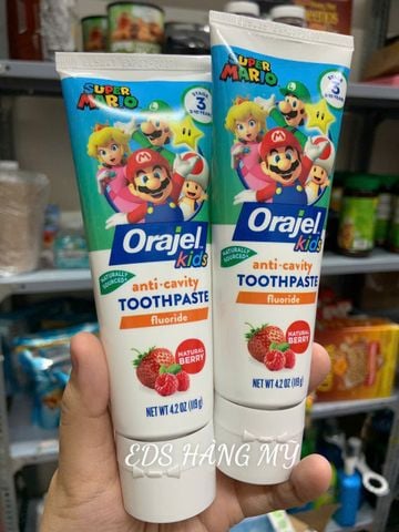  KEM ĐÁNH RĂNG TRẺ EM ORAJEL KIDS 
