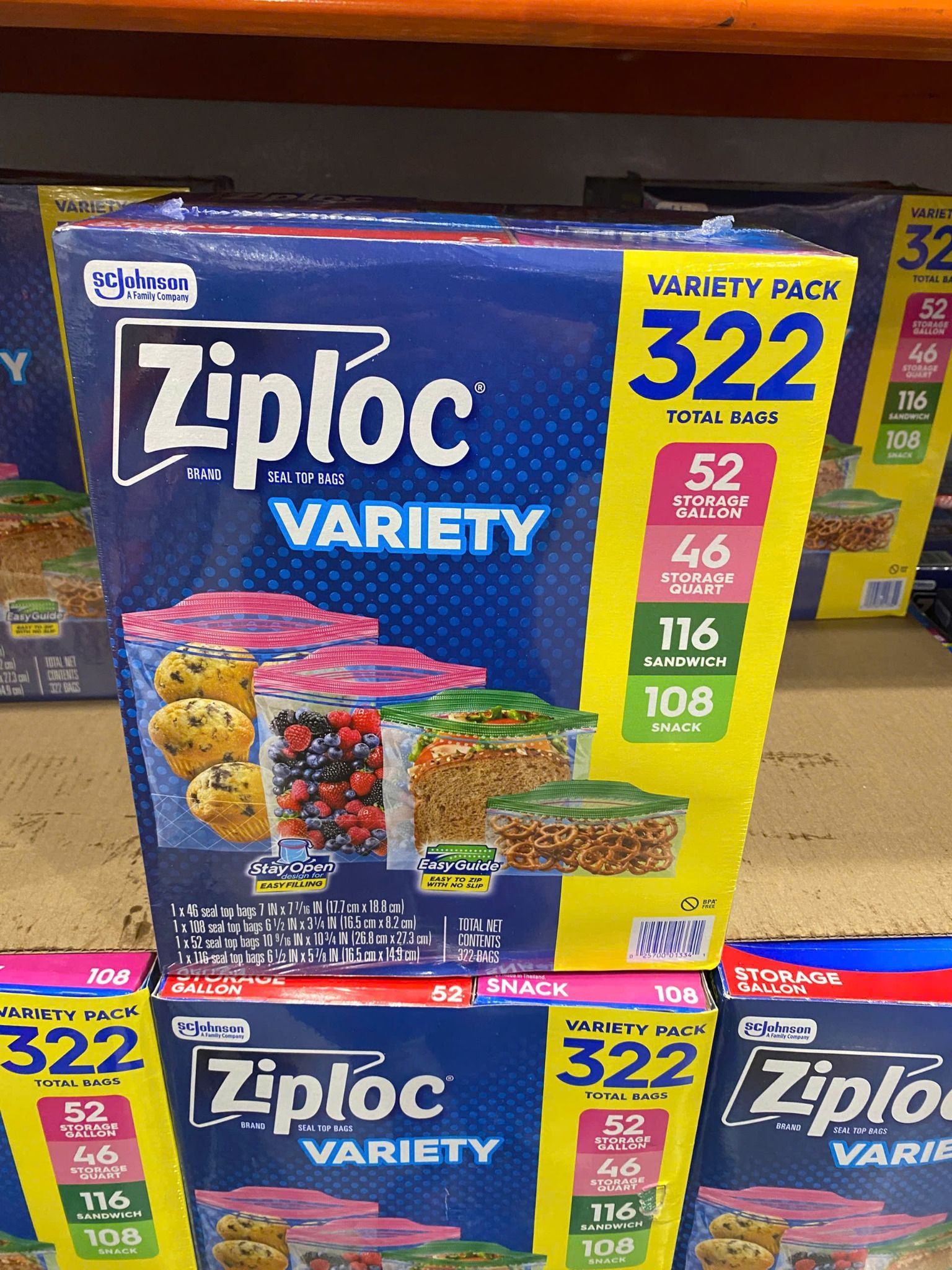 Túi Ziploc đựng thực phẩm