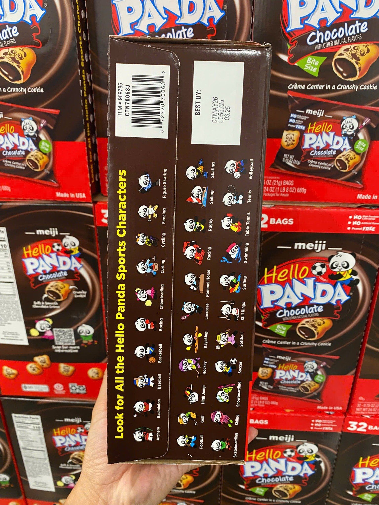 Bánh gấu Hello Panda