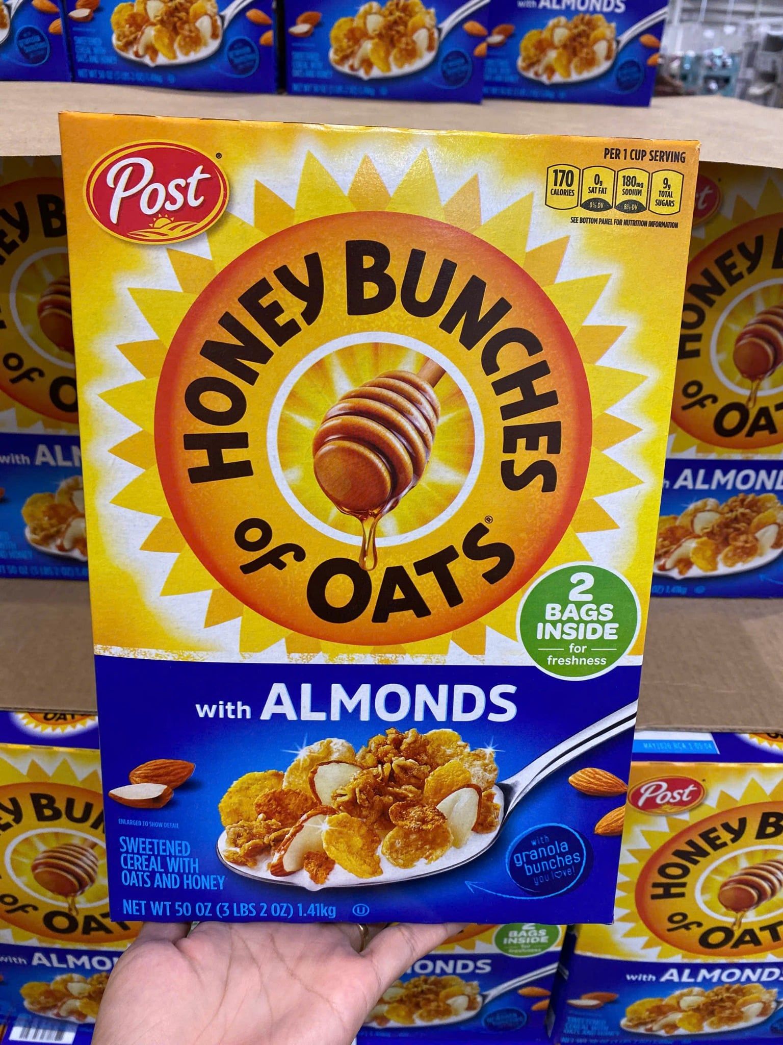 Ngũ cốc ăn sáng Honey Bunches Of Oats